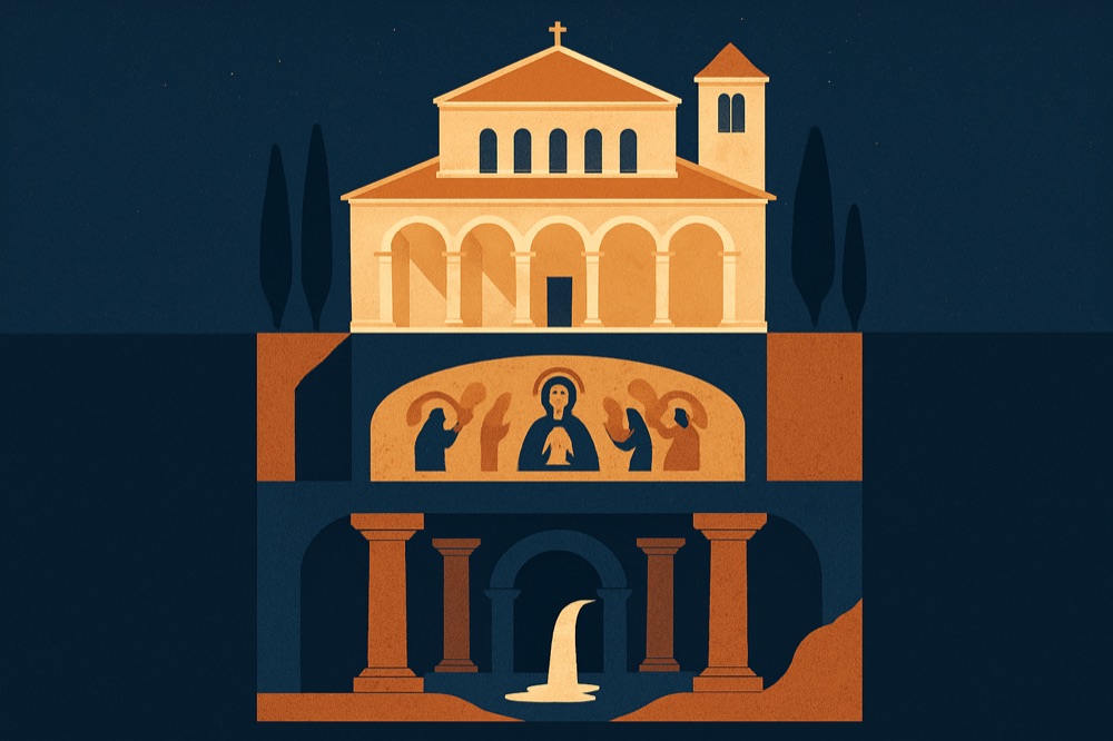 Illustration of Basilica of San Clemente