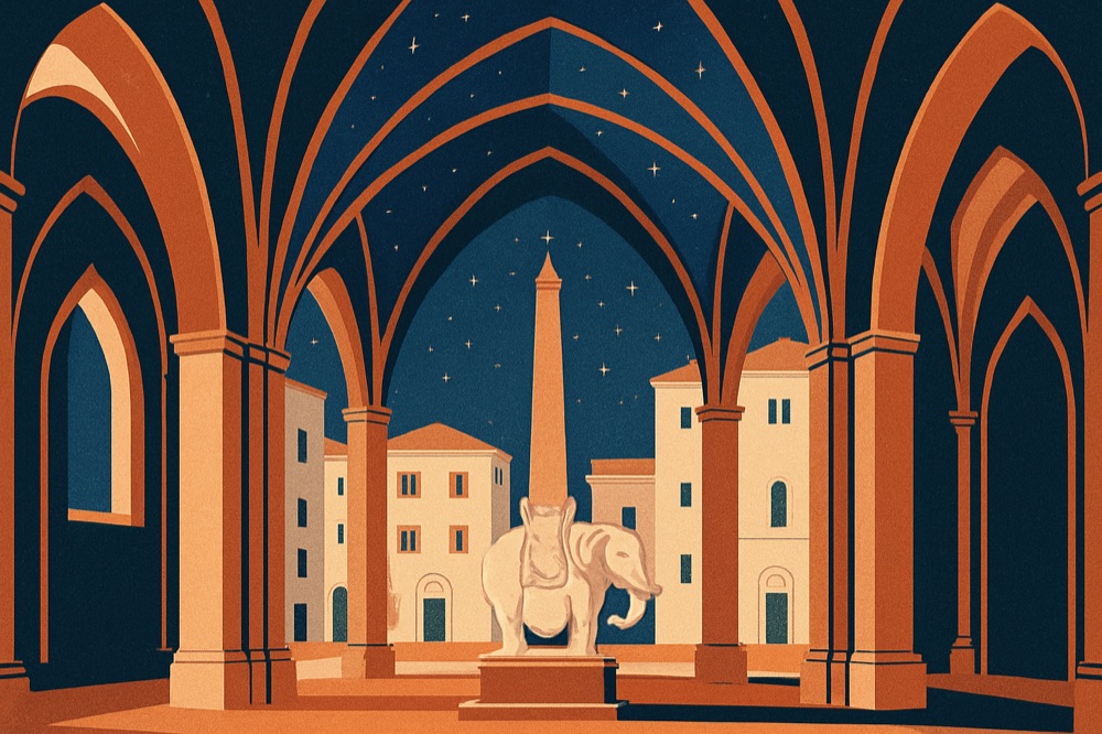 Illustration of Santa Maria sopra Minerva