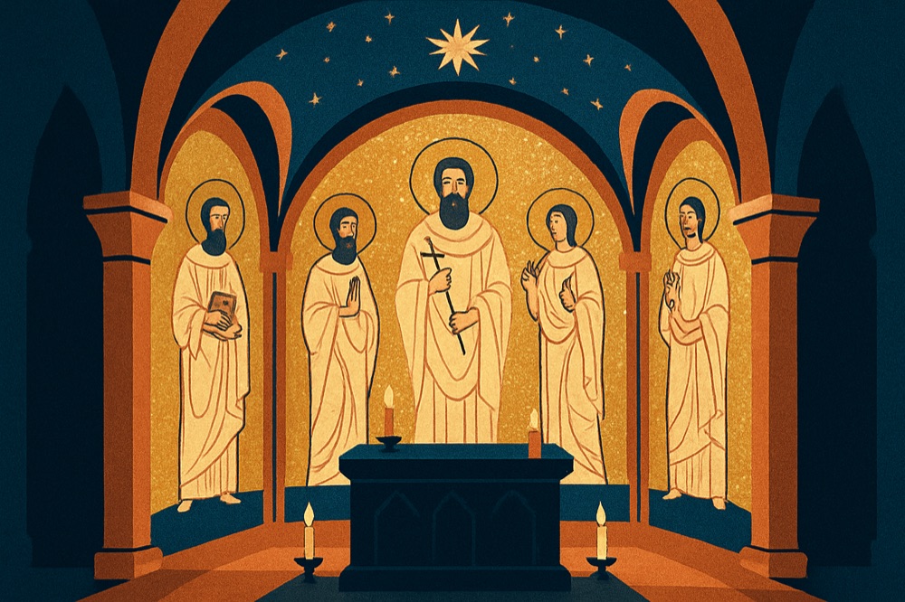 Illustration of Santa Prassede