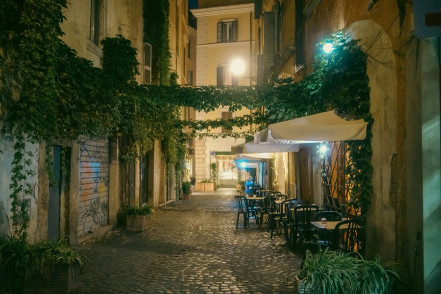 Rome by night tours with dinner and wine