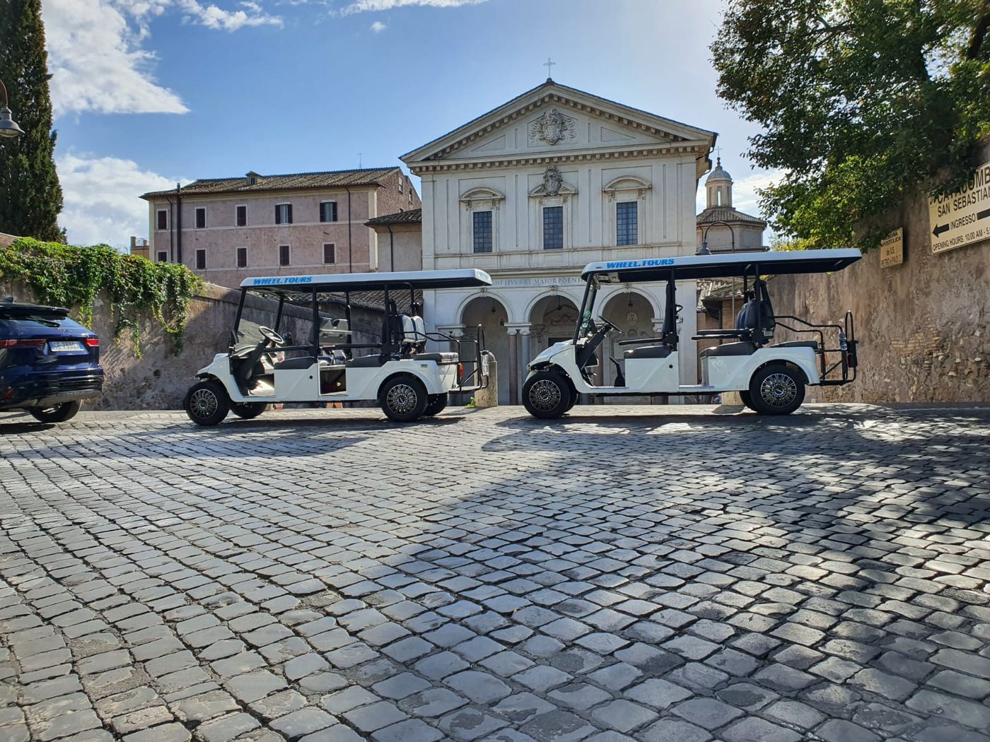Catacombs & Appian Way by Golf Cart