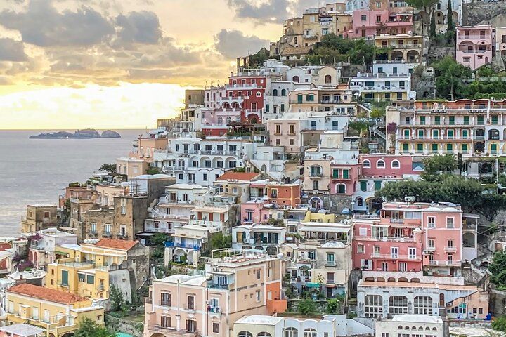 Positano, Sorrento & Pompeii from Naples