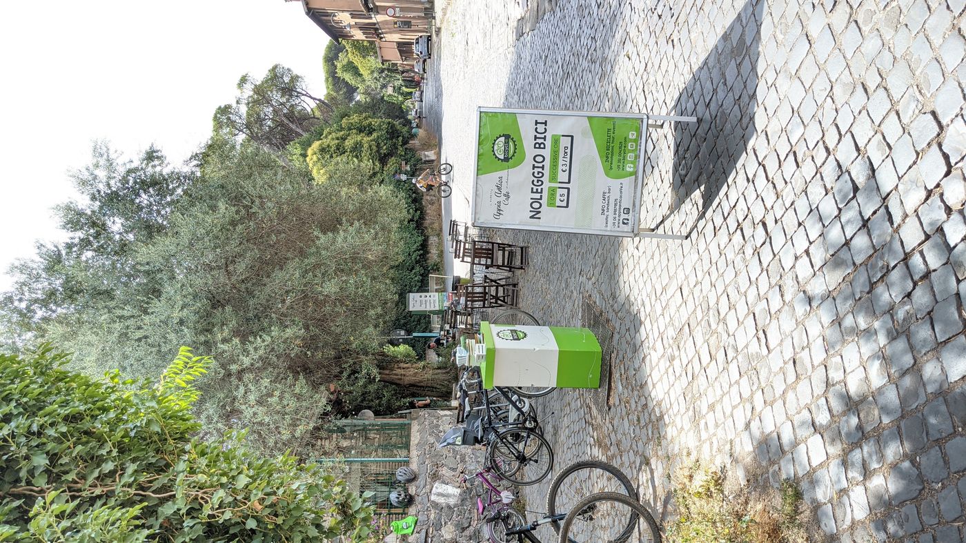 Electric Bike Rental at Appia Antica