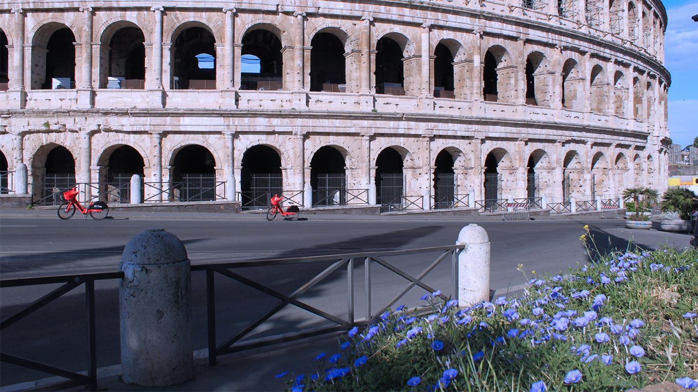 Colosseum Outside Morning 3