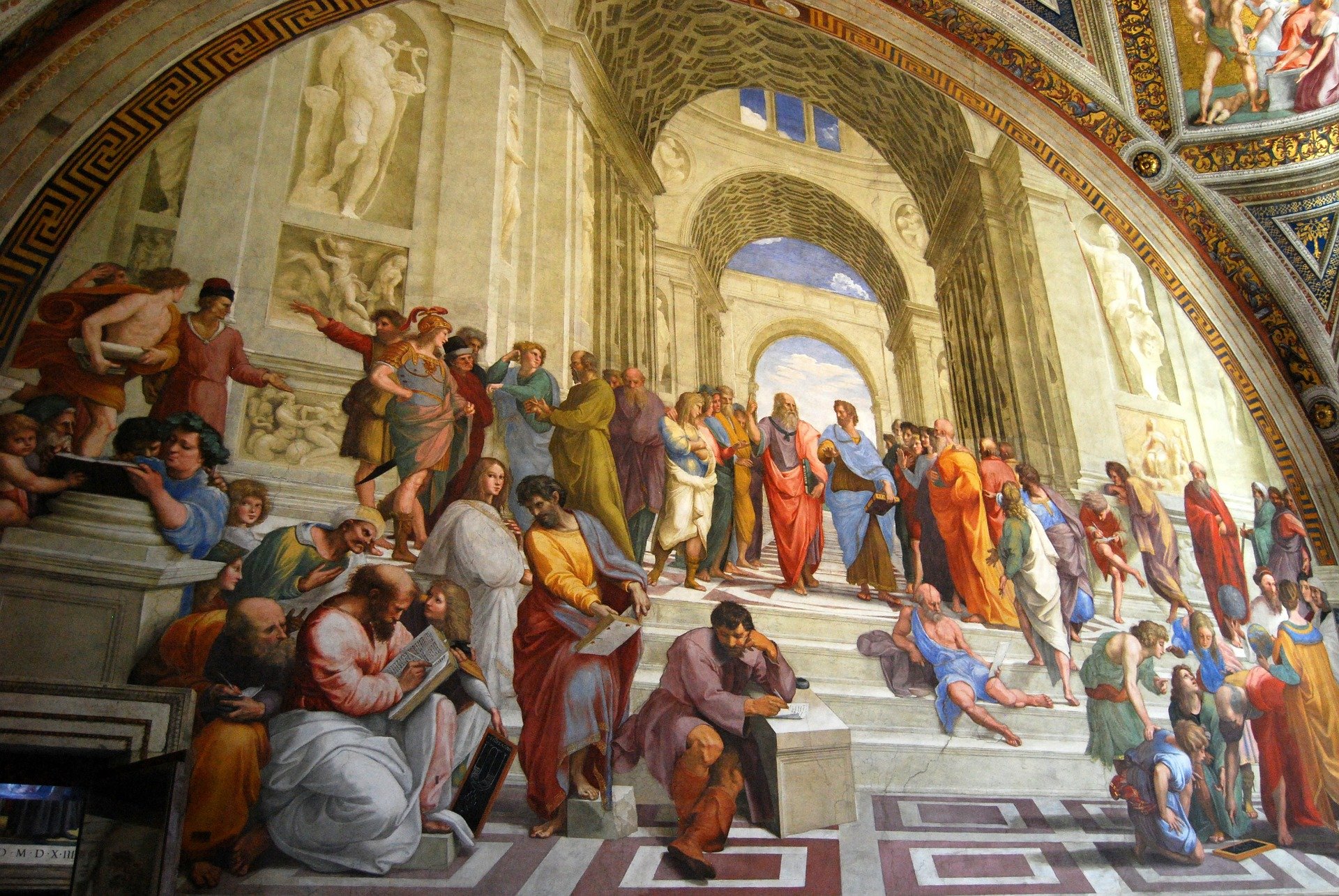 The School of Athens - Raphael Room Vatican Museums