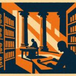 Ancient Roman Libraries: Where Knowledge Lived in Rome — AI-generated illustration for Trip in Art
